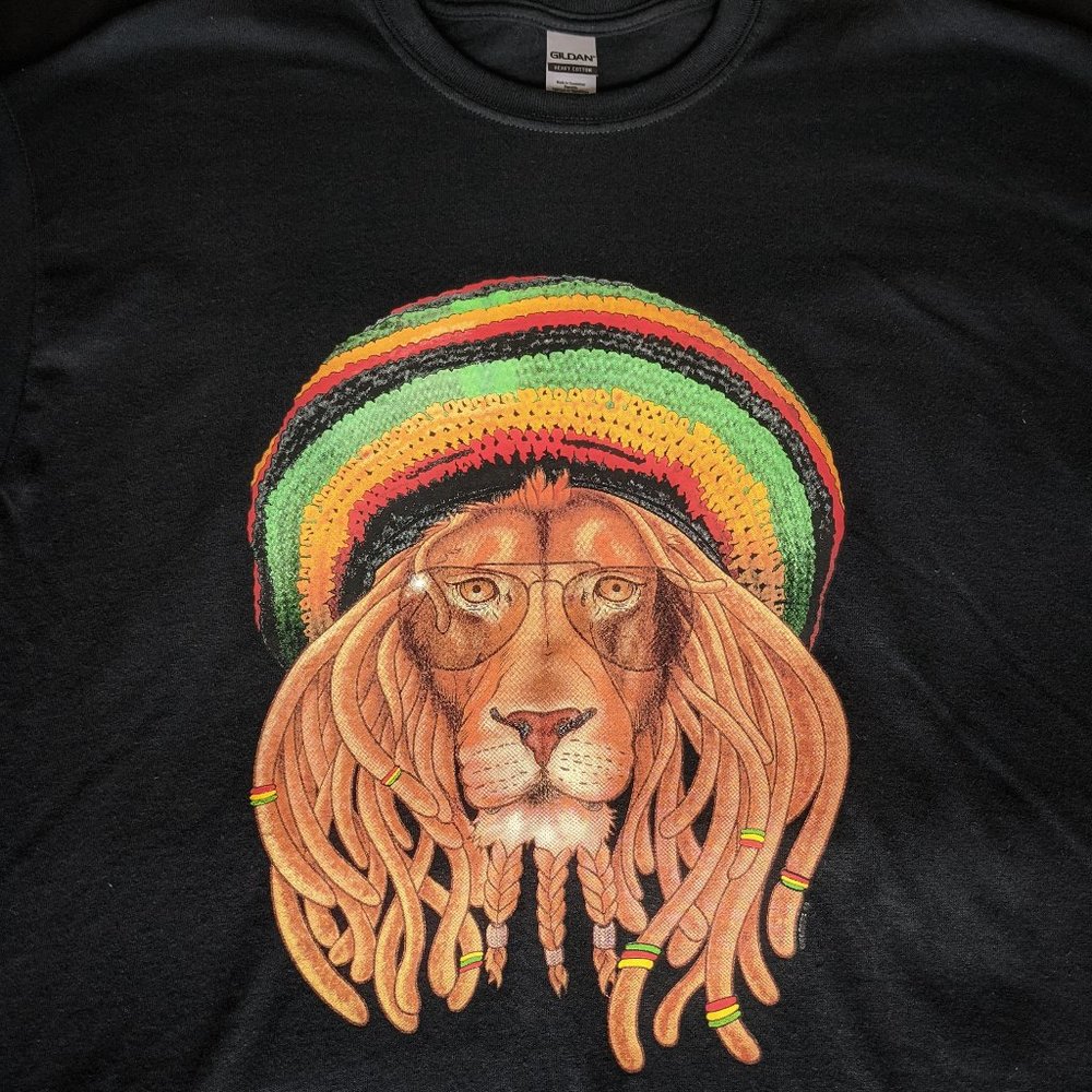 Rasta Lion w/ dreads
